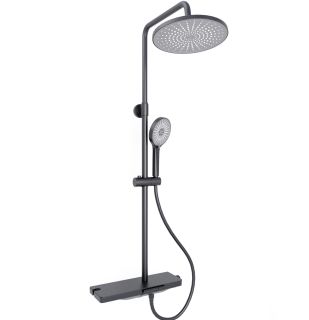 Душевая стойка ENNA, чёрный матовый